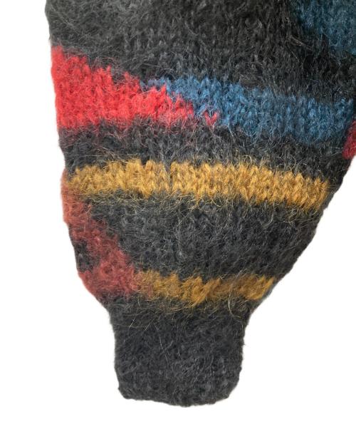 USED（ユーズド）USED (ユーズド) モヘアニット ブラック サイズ:SIZE Freeの古着・服飾アイテム