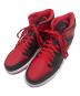 NIKE（ナイキ）の古着「ミッドカットスニーカー　Air Jordan 1 Mid」｜レッド×ブラック mid Bred