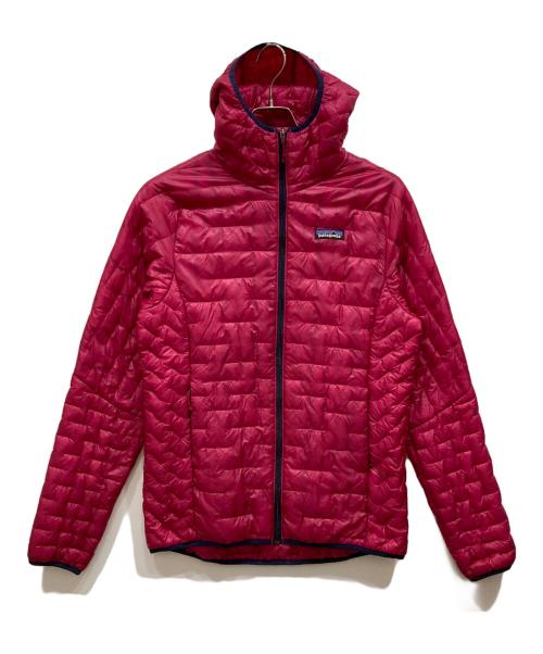 Patagonia（パタゴニア）Patagonia (パタゴニア) Micro Puff Hoody　マイクロパフフーディー ピンク サイズ:Mの古着・服飾アイテム