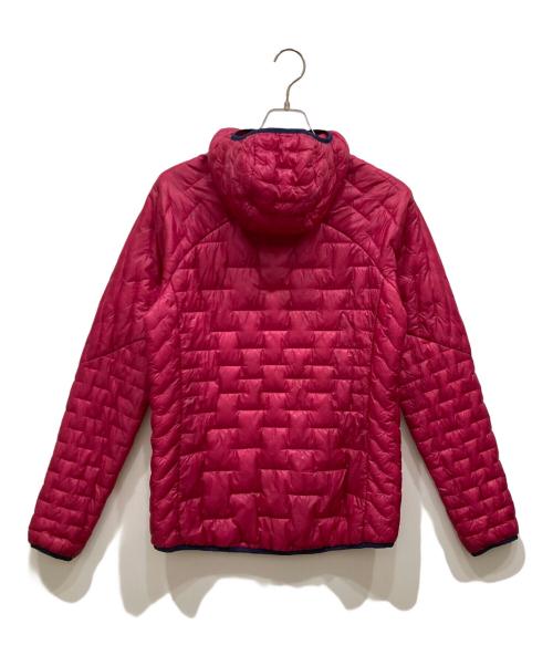 Patagonia（パタゴニア）Patagonia (パタゴニア) Micro Puff Hoody　マイクロパフフーディー ピンク サイズ:Mの古着・服飾アイテム
