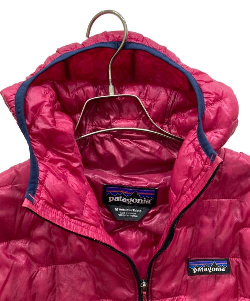 Patagonia（パタゴニア）Patagonia (パタゴニア) Micro Puff Hoody　マイクロパフフーディー ピンク サイズ:Mの古着・服飾アイテム
