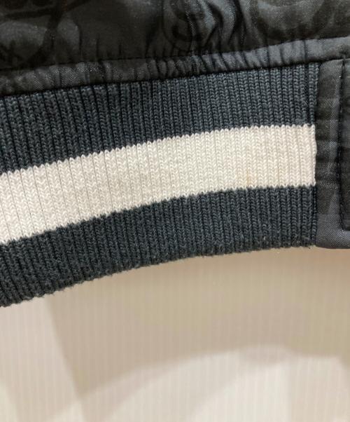 stussy（ステューシー）stussy (ステューシー) ワールドツアースタジャン グレー サイズ:SIZE Mの古着・服飾アイテム