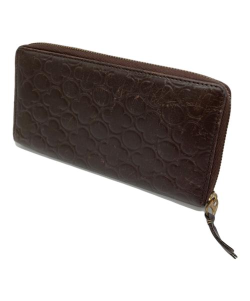 COMME des GARCONS（コムデギャルソン）COMME des GARCONS (コムデギャルソン) 長財布 ブラウンの古着・服飾アイテム