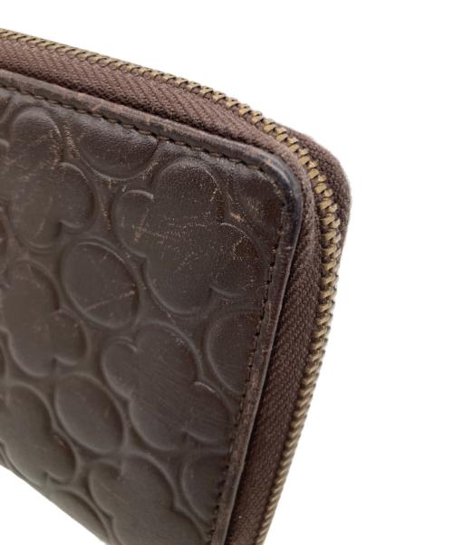 COMME des GARCONS（コムデギャルソン）COMME des GARCONS (コムデギャルソン) 長財布 ブラウンの古着・服飾アイテム