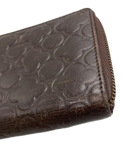 COMME des GARCONS（コムデギャルソン）COMME des GARCONS (コムデギャルソン) 長財布 ブラウンの古着・服飾アイテム