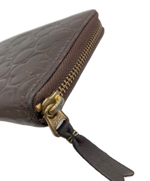 COMME des GARCONS（コムデギャルソン）COMME des GARCONS (コムデギャルソン) 長財布 ブラウンの古着・服飾アイテム