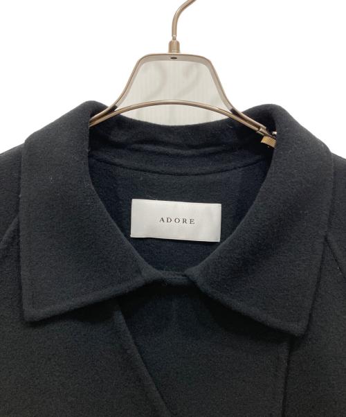 ADORE（アドーア）ADORE (アドーア) ウールショートジャケット ブラック サイズ:38の古着・服飾アイテム