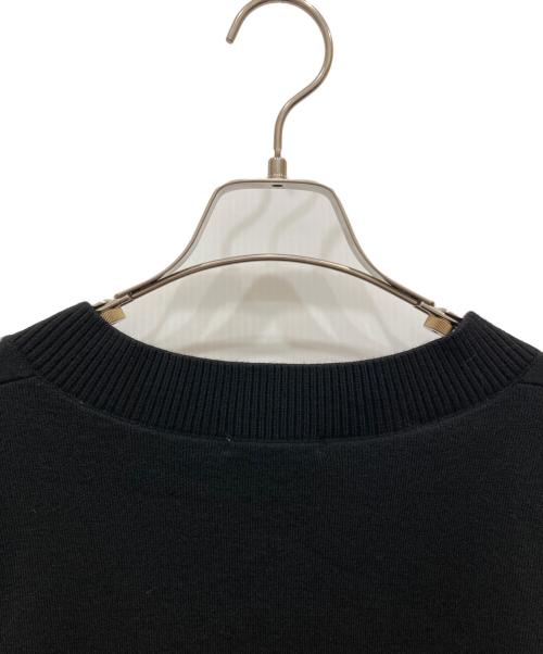 LE PHIL（ル フィル）LE PHIL (ル フィル) ルフィルタック＆ドレープニット ブラック サイズ:freeの古着・服飾アイテム