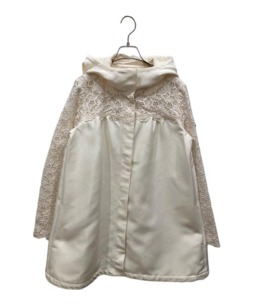 MONCLER（モンクレール）MONCLER (モンクレール) ガムルージュスプリングコート ホワイトの古着・服飾アイテム