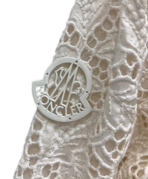 MONCLER（モンクレール）MONCLER (モンクレール) ガムルージュスプリングコート ホワイトの古着・服飾アイテム