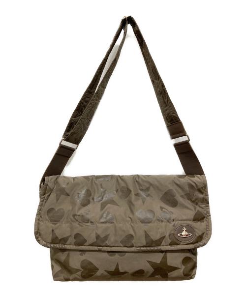 Vivienne Westwood（ヴィヴィアンウエストウッド）Vivienne Westwood (ヴィヴィアンウエストウッド) ショルダーバッグ ブラウンの古着・服飾アイテム
