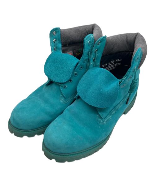 Timberland（ティンバーランド）Timberland (ティンバーランド) atmos (アトモス) 別注6INCH PREMIUM BOOT ブルー サイズ:SIZE 10.5Wの古着・服飾アイテム