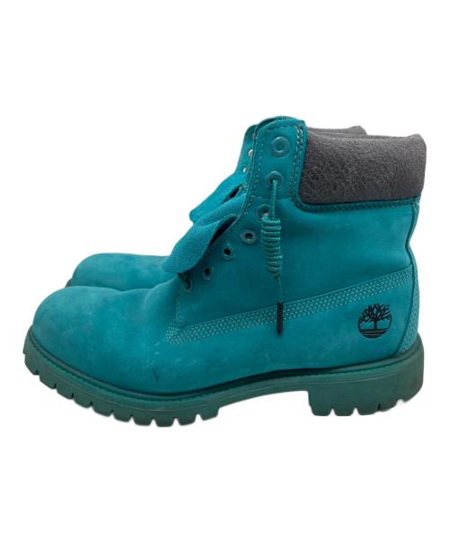 Timberland（ティンバーランド）Timberland (ティンバーランド) atmos (アトモス) 別注6INCH PREMIUM BOOT ブルー サイズ:SIZE 10.5Wの古着・服飾アイテム