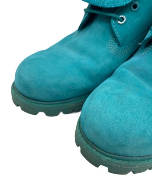 Timberland（ティンバーランド）Timberland (ティンバーランド) atmos (アトモス) 別注6INCH PREMIUM BOOT ブルー サイズ:SIZE 10.5Wの古着・服飾アイテム