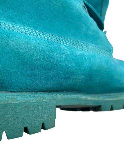 Timberland（ティンバーランド）Timberland (ティンバーランド) atmos (アトモス) 別注6INCH PREMIUM BOOT ブルー サイズ:SIZE 10.5Wの古着・服飾アイテム