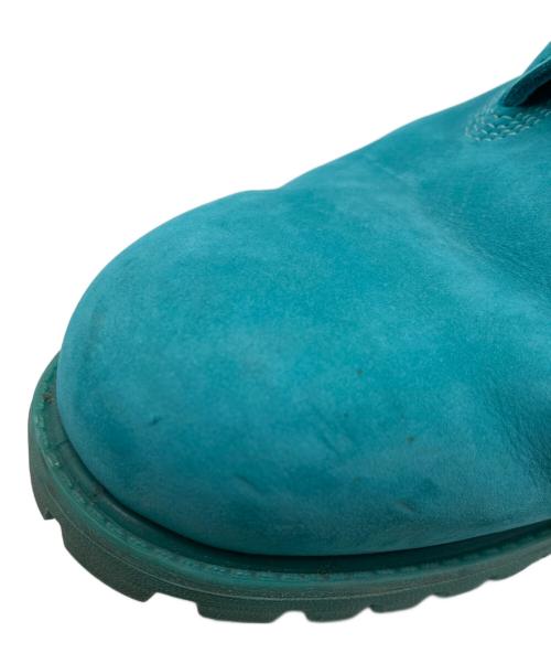 Timberland（ティンバーランド）Timberland (ティンバーランド) atmos (アトモス) 別注6INCH PREMIUM BOOT ブルー サイズ:SIZE 10.5Wの古着・服飾アイテム