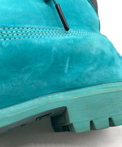 Timberland（ティンバーランド）Timberland (ティンバーランド) atmos (アトモス) 別注6INCH PREMIUM BOOT ブルー サイズ:SIZE 10.5Wの古着・服飾アイテム