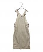 R.H.Vintageロンハーマン・ヴィンテージ）の古着「オーガニックコットン オーバー ジャンパースカート」｜アイボリー