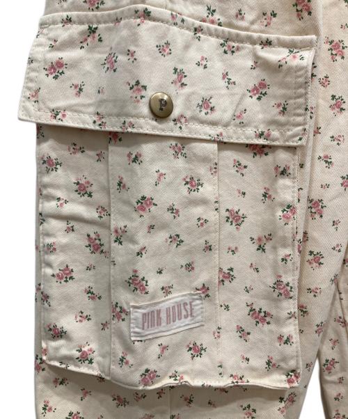 PINK HOUSE（ピンクハウス）PINK HOUSE (ピンクハウス) 総柄カーゴパンツ ベージュ サイズ:SIZE Freeの古着・服飾アイテム