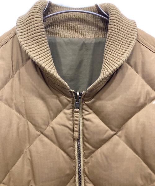 Eddie Bauer（エディーバウアー）Eddie Bauer (エディーバウアー) リバーシブルダウンジャケット ブラウン サイズ:不明の古着・服飾アイテム