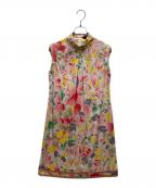 LEONARDレオナール）の古着「ノースリーブワンピース」｜ピンク