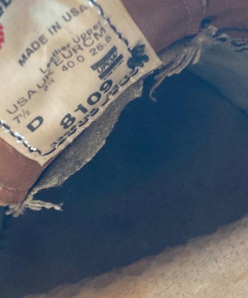 RED WING（レッドウィング）RED WING (レッドウィング) オックスフォードシューズ ブラウン サイズ: 7 1/2 Dの古着・服飾アイテム