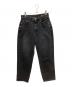 RED CARD（レッドカード）の古着「デニムパンツ」｜ブラック