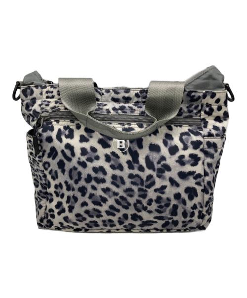 BRIEFING（ブリーフィング）BRIEFING (ブリーフィング) レオパードショルダーバッグ グレーの古着・服飾アイテム