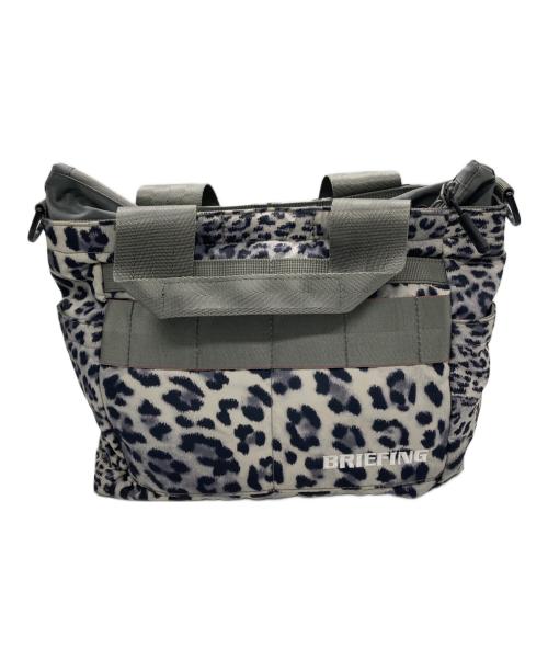 BRIEFING（ブリーフィング）BRIEFING (ブリーフィング) レオパードショルダーバッグ グレーの古着・服飾アイテム