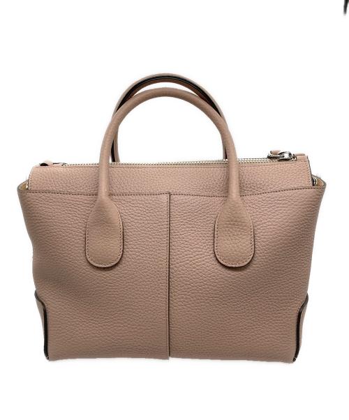 TOD'S（トッズ）TOD'S (トッズ) DI スモール 2way ハンドバッグ ピンクの古着・服飾アイテム