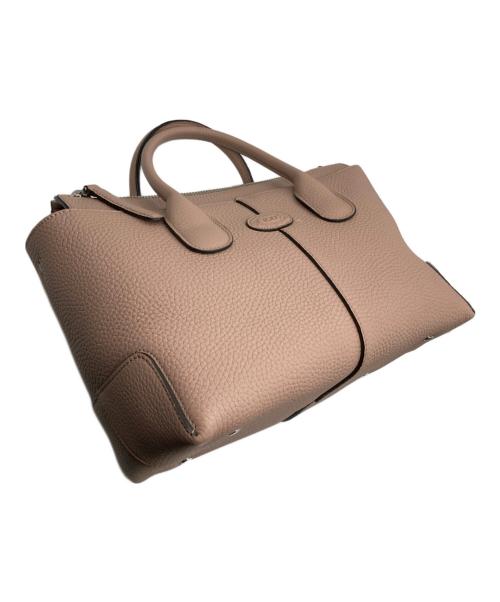TOD'S（トッズ）TOD'S (トッズ) DI スモール 2way ハンドバッグ ピンクの古着・服飾アイテム