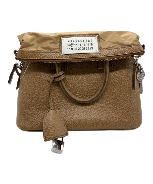 Maison Margiela（メゾンマルジェラ）Maison Margiela (メゾンマルジェラ) 5ACミニショルダーバッグ ダークベージュの古着・服飾アイテム