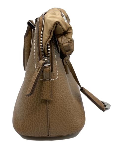 Maison Margiela（メゾンマルジェラ）Maison Margiela (メゾンマルジェラ) 5ACミニショルダーバッグ ダークベージュの古着・服飾アイテム