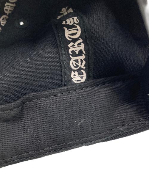 CHROME HEARTS（クロムハーツ）CHROME HEARTS (クロムハーツ) RS 3 クロス キャップ ブラックの古着・服飾アイテム