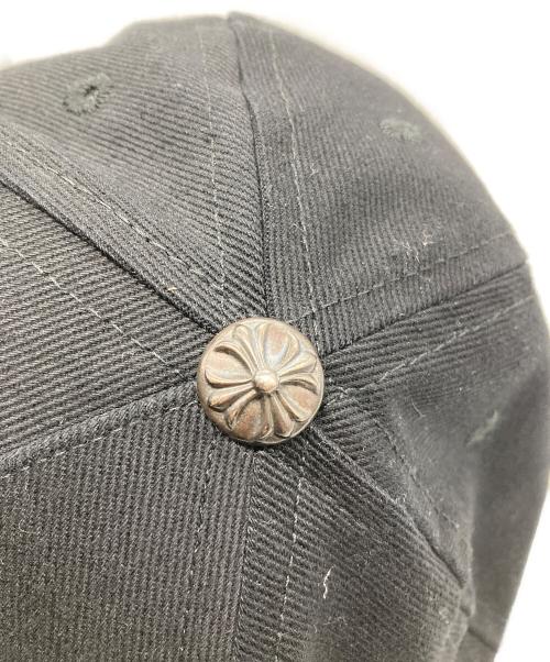 CHROME HEARTS（クロムハーツ）CHROME HEARTS (クロムハーツ) RS 3 クロス キャップ ブラックの古着・服飾アイテム