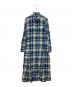 POLO RALPH LAUREN (ポロ・ラルフローレン) plaid cotton shirtdress ブルー×ホワイト サイズ:SIZE 8：13000円
