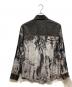 DIESEL (ディーゼル) トロンプルイユ デニム転写プリントシャツ グレー サイズ:38：8000円