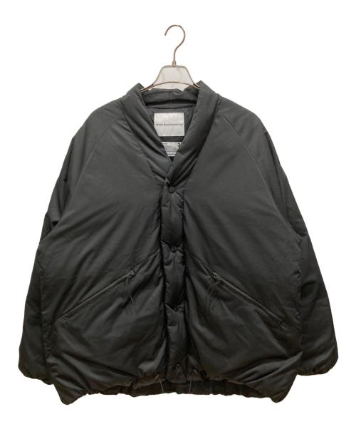 WHITE MOUNTAINEERING（ホワイトマウンテ二アニング）WHITE MOUNTAINEERING (ホワイトマウンテ二アニング) TAION (タイオン) TWILLED DOWN HANTEN JACKET ブラック サイズ:SIZE 3の古着・服飾アイテム