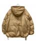 REMI RELIEF (レミレリーフ) ナイロンダウンジャケット ベージュ サイズ:SIZE L：20000円