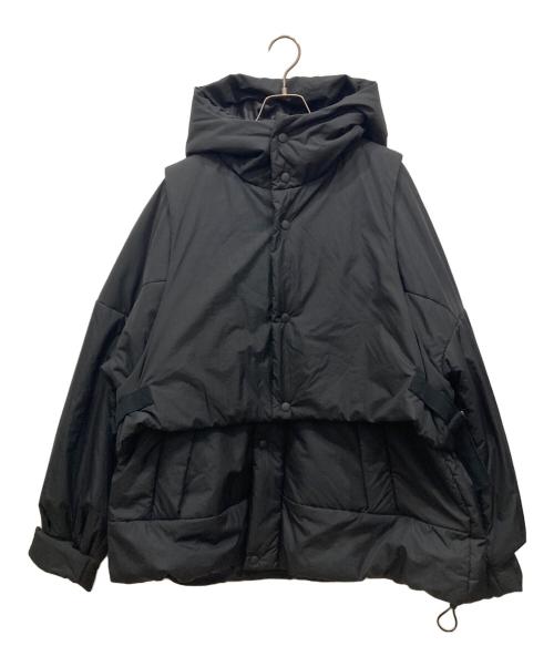 F/CE.（エフシーイー）F/CE. (エフシーイー) LAYERED PADDING BLOUSON ブラック サイズ:SIZE XLの古着・服飾アイテム