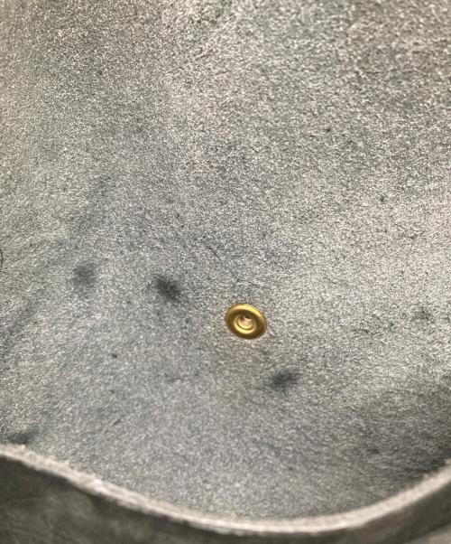 LUCK JOHN（ラッキージョン）LUCK JOHN (ラッキージョン) ラグシュリンクレザーバッグ ブラック×ピンクの古着・服飾アイテム