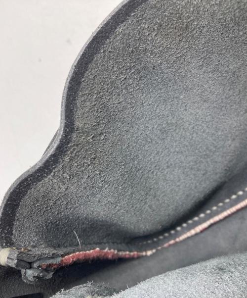 LUCK JOHN（ラッキージョン）LUCK JOHN (ラッキージョン) ラグシュリンクレザーバッグ ブラック×ピンクの古着・服飾アイテム