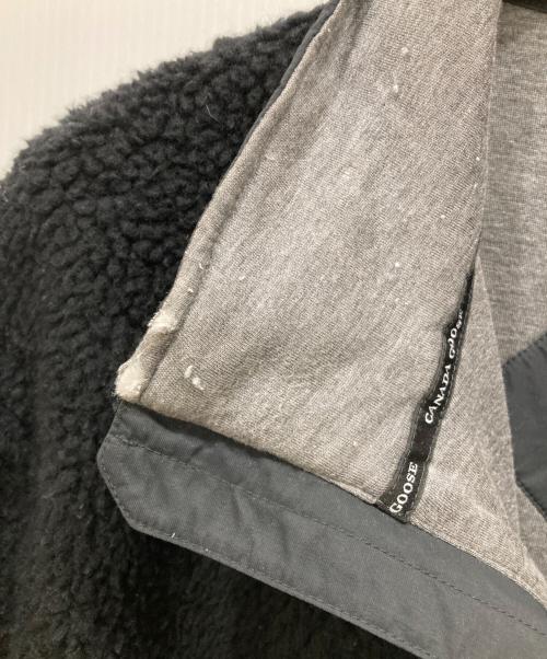 CANADA GOOSE（カナダグース）CANADA GOOSE (カナダグース) ケローナ ジャケット カインド ハイパイル フリース ブラック サイズ:SIZE XLの古着・服飾アイテム