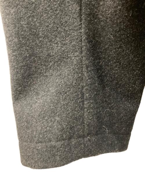 COACH（コーチ）COACH (コーチ) ウール混Pコート ブラック サイズ:SIZE XLの古着・服飾アイテム