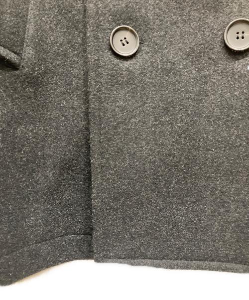 COACH（コーチ）COACH (コーチ) ウール混Pコート ブラック サイズ:SIZE XLの古着・服飾アイテム