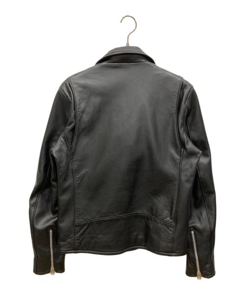 JACKROSE（ジャックローズ）JACKROSE (ジャックローズ) ダブルライダースジャケット ブラック サイズ:SIZE 5の古着・服飾アイテム