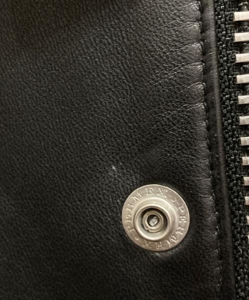 JACKROSE（ジャックローズ）JACKROSE (ジャックローズ) ダブルライダースジャケット ブラック サイズ:SIZE 5の古着・服飾アイテム