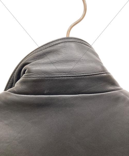 JACKROSE（ジャックローズ）JACKROSE (ジャックローズ) ダブルライダースジャケット ブラック サイズ:SIZE 5の古着・服飾アイテム