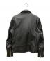 JACKROSE (ジャックローズ) ダブルライダースジャケット ブラック サイズ:SIZE 5：10000円
