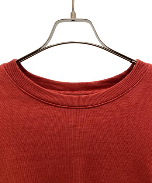 MARKWARE（マーカウェア）MARKWARE (マーカウェア) クルーネックスウェット　HUGE SWEAT ORGANIC COTTON HEAVY FLEECE レッド サイズ:SIZE 2の古着・服飾アイテム
